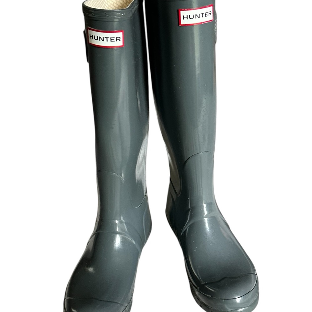 Hunter gray  Tall Boots
